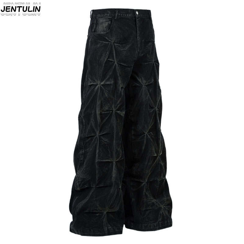 Retro Track Pant - Y2K Aesthetics New Pattern Embroidery Baggy