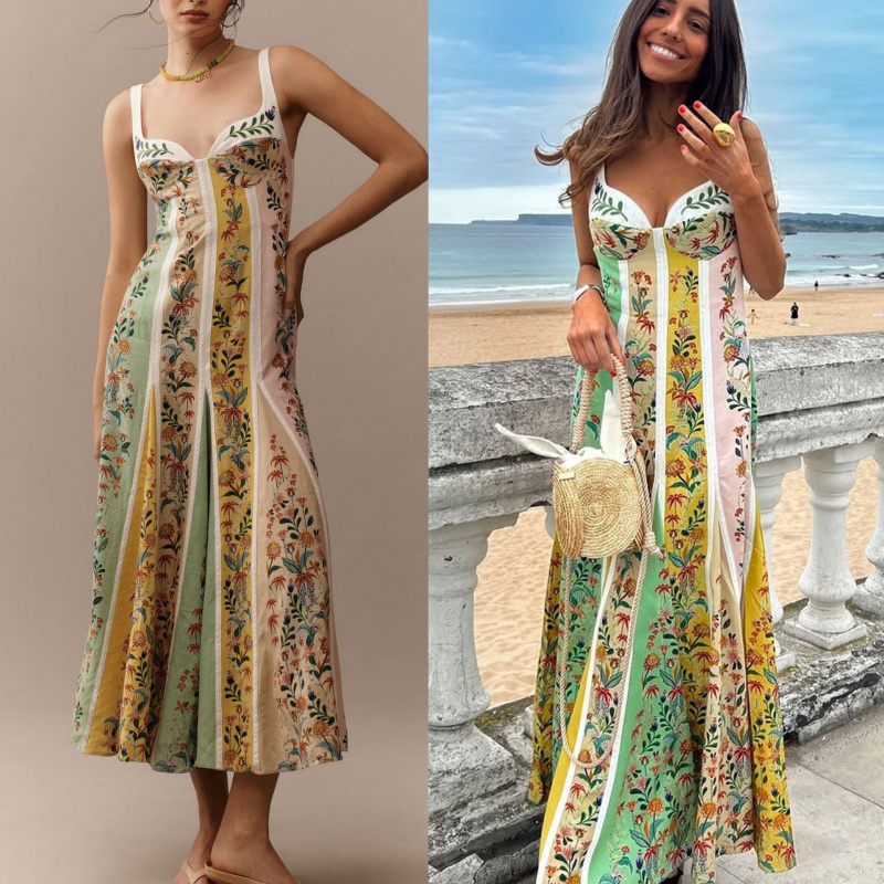 V Vintage Fashion - Fashion Elegant Women Sleeveless Party Dresses