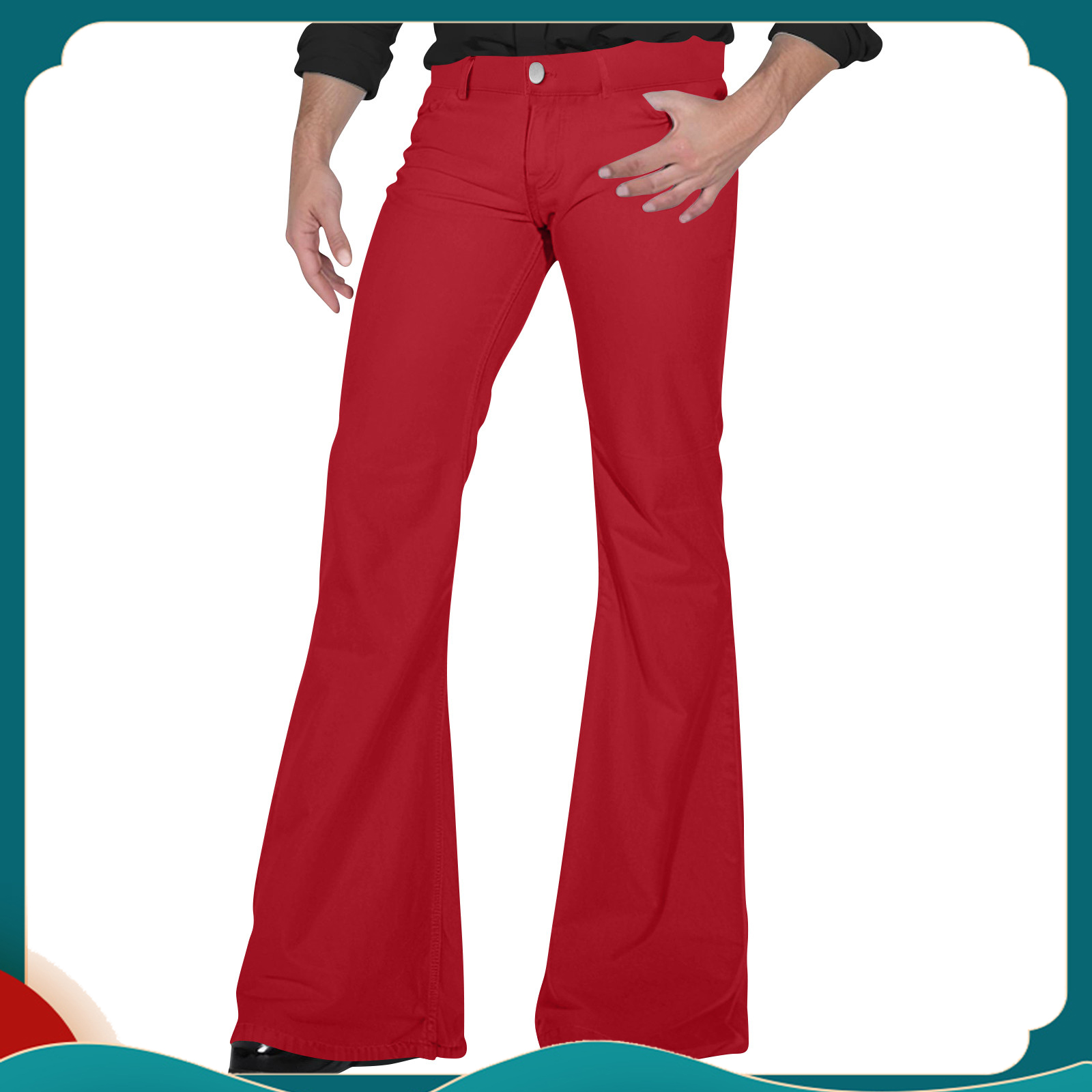 Retro Track Pant - Men's Retro Flared Pants Stylish Vintage
