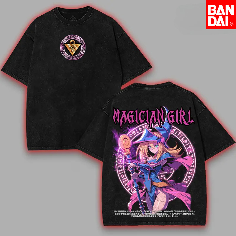 Fashion Y Vintage - Men's Vintage Washed T-shirt Yugioh Dark