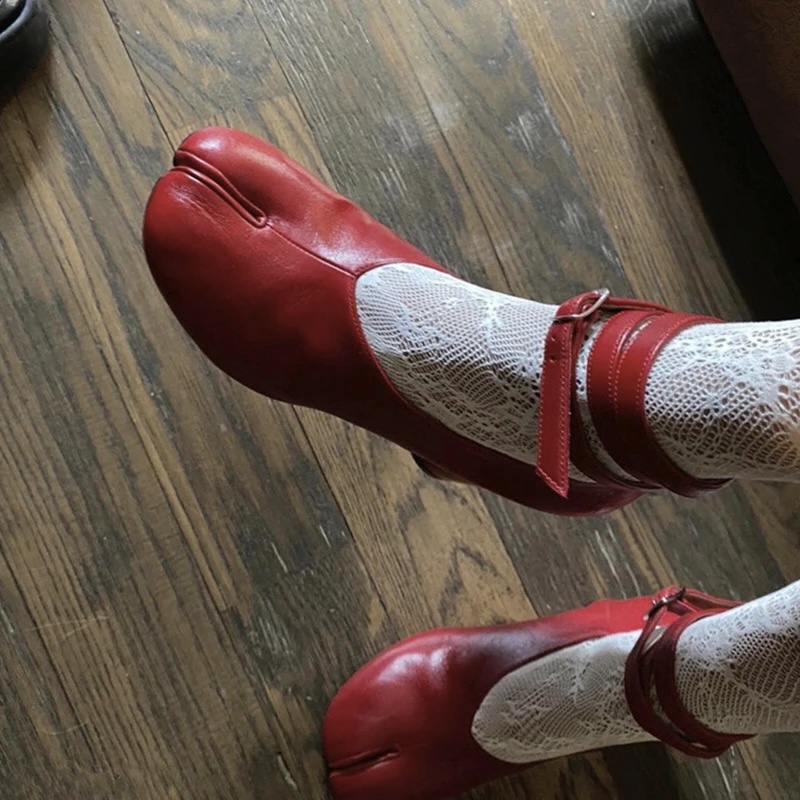 Vintage Fashion Designer - 2026 Vintage Spring Fashion Split Toe