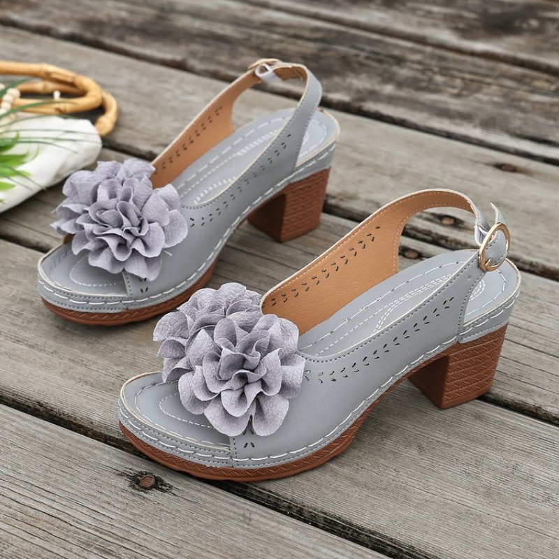 Vintage Flower Decorate Peep T - Vintage And Modern Fashion ulasan dan harga