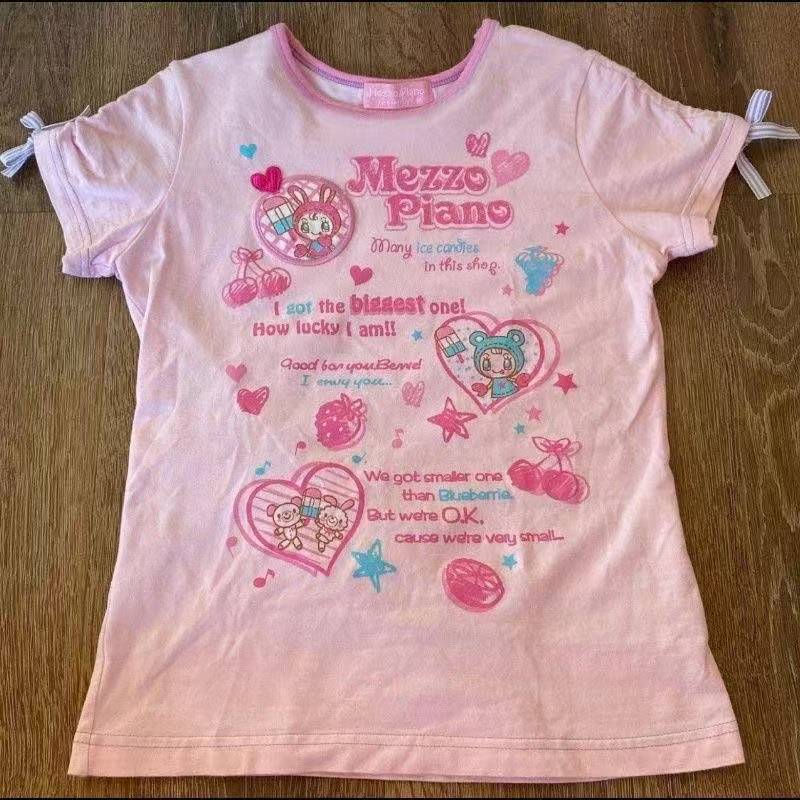 Vintage Kawaii Cute Short Slee - Vintage Women Fashion ulasan dan harga