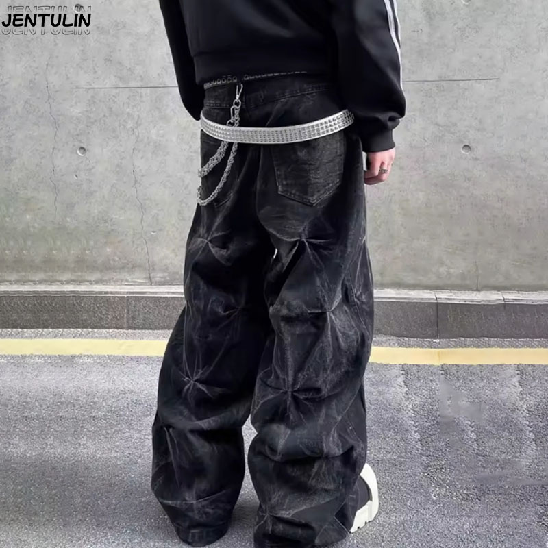 Y2K Aesthetics New Pattern Emb - Retro Track Pant ulasan dan harga