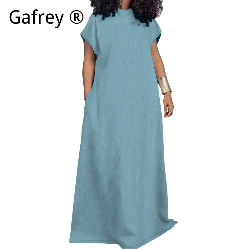 XXXXL Plus Size Women Denim Ma - Vintage Fashion Women Dresses ulasan dan harga