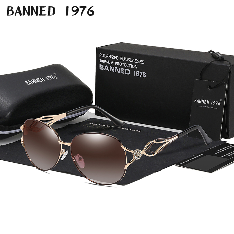 BANNED women's HD polarized fa - Vintage Fashion Brand Names ulasan dan harga