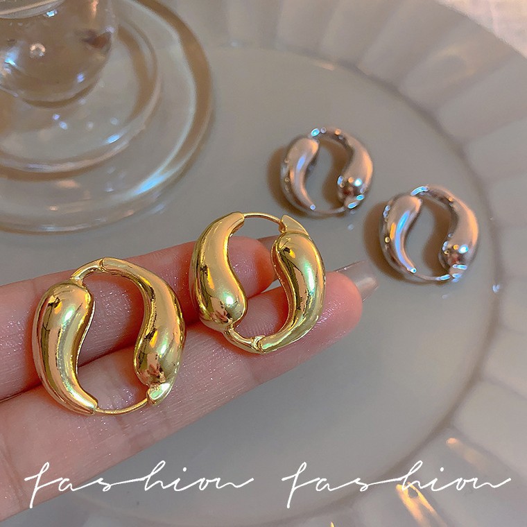 Korean Fashion Gold Color U Ea - Vintage Fashion Guild ulasan dan harga