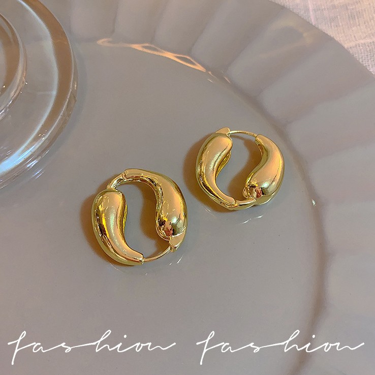 Korean Fashion Gold Color U Ea - Vintage Fashion Guild ulasan dan harga