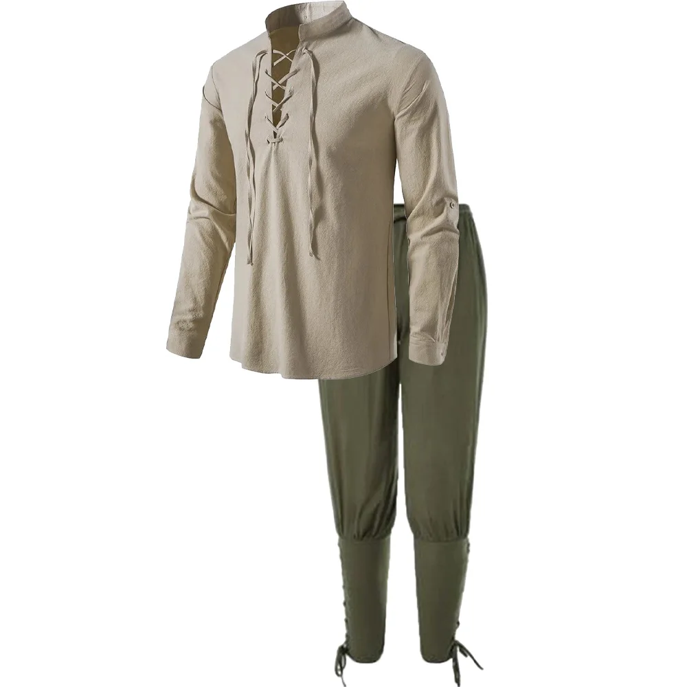 2Pcs Retro Vintage Medieval Re - Retro Track Pant ulasan dan harga