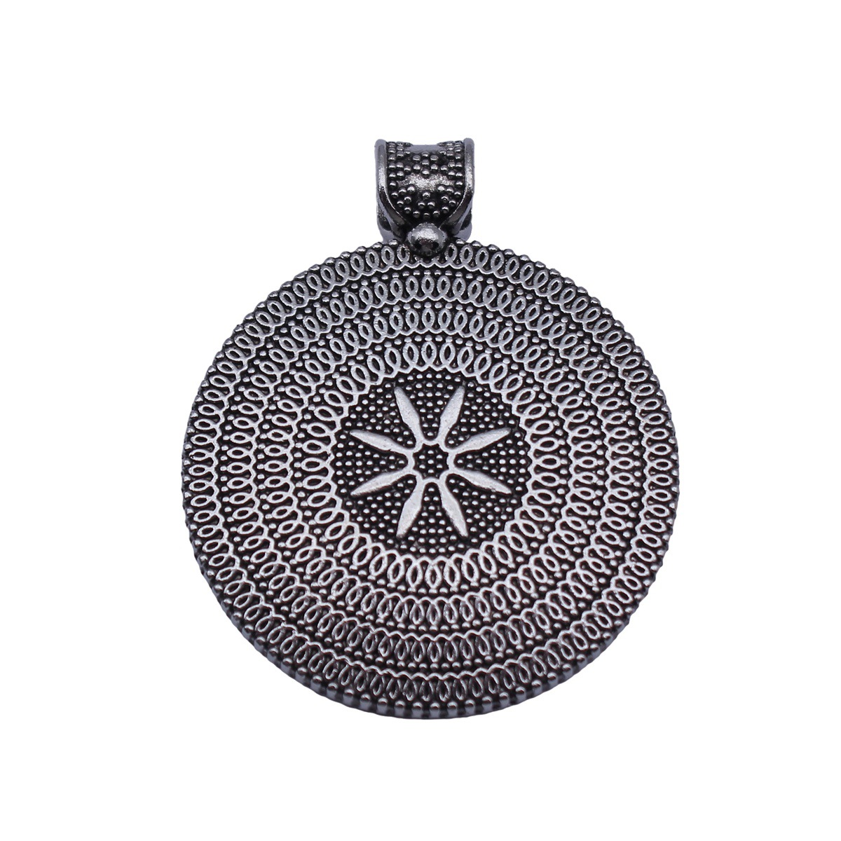 Boho Ethnic Mandala Pendant Fl - Vintage Fashion Guild ulasan dan harga