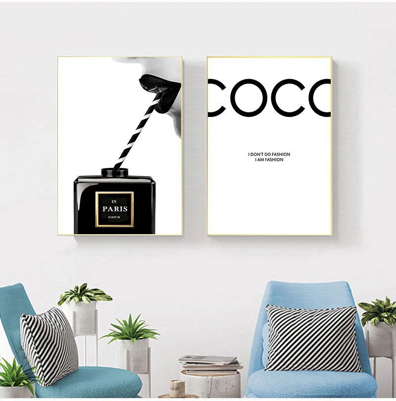 Posters Prints Vintage Canvas  - Vintage Fashion Prints For Wall ulasan dan harga