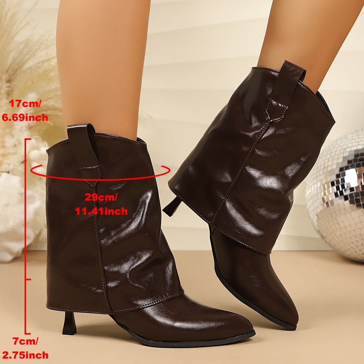 French-style Vintage Pointed-t - Vintage And Modern Fashion ulasan dan harga