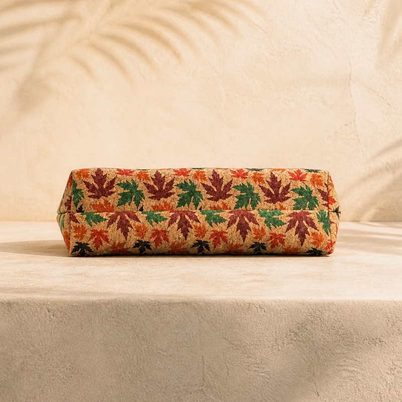 Fashionable Maple Leaf Pattern - Vintage Fashion Style Female ulasan dan harga