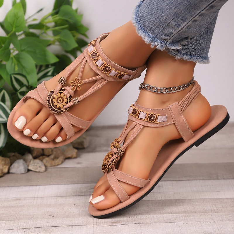 Vintage Ethnic Wind Soft Sole  - Vintage And Modern Fashion ulasan dan harga
