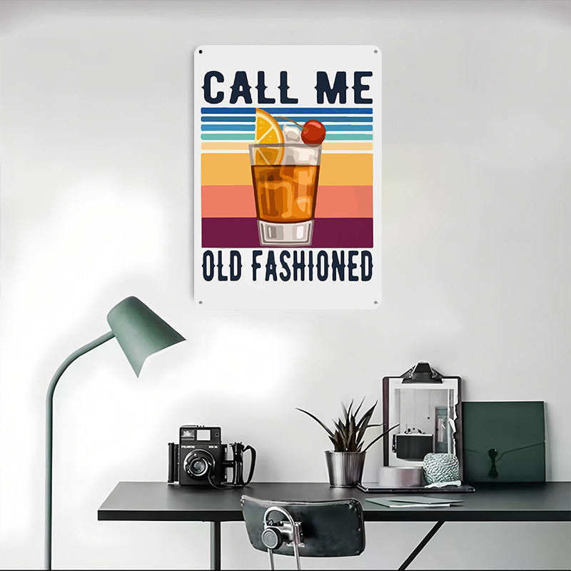 Call Me Old Fashioned Printed  - Vintage Fashion Prints For Wall ulasan dan harga