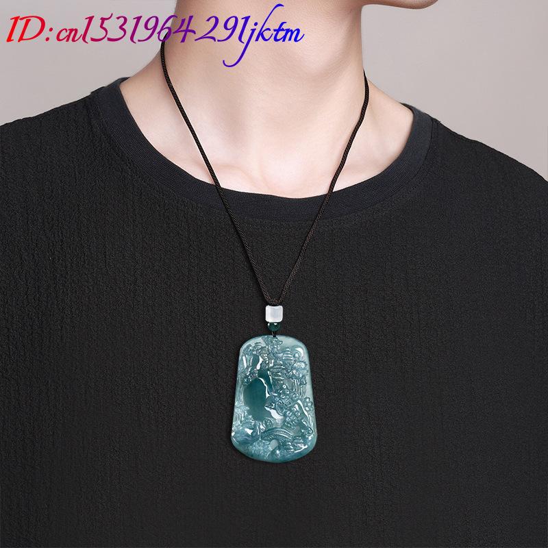 Natural Burmese Jadeite Scener - Vintage Women Fashion ulasan dan harga
