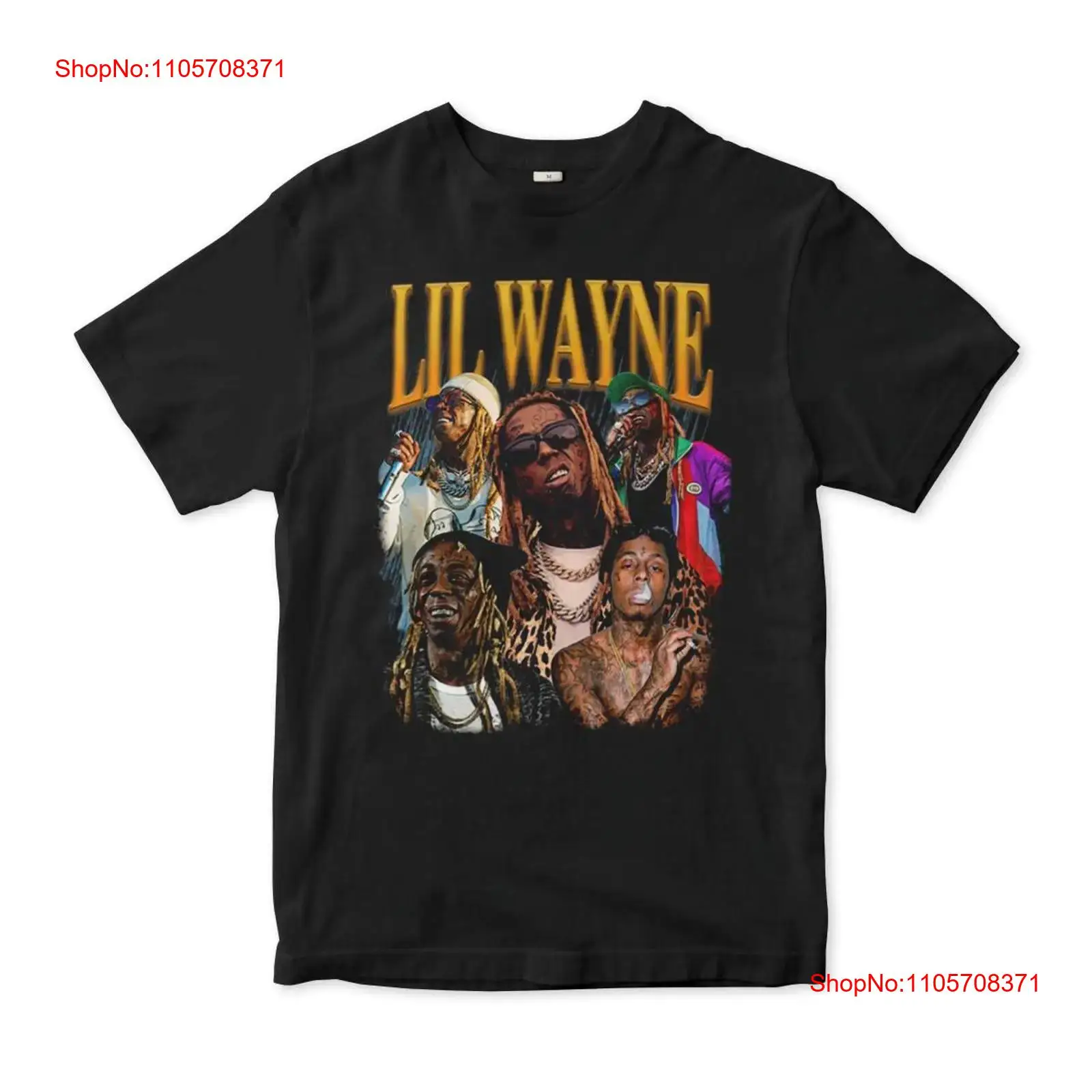 Lil Wayne Collage T Shirt Cott - Vintage Fashion Collage ulasan dan harga