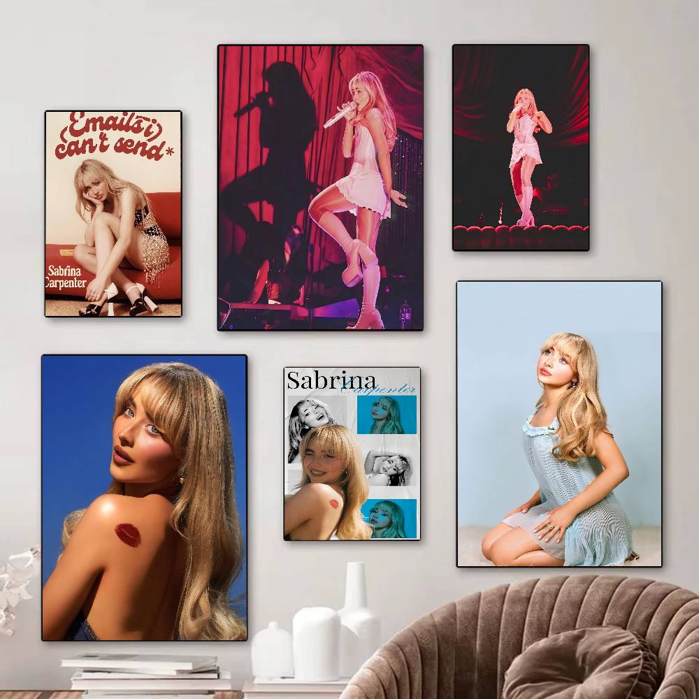Fashion Singer S-Sabrina C-Car - Vintage Fashion Prints For Wall ulasan dan harga