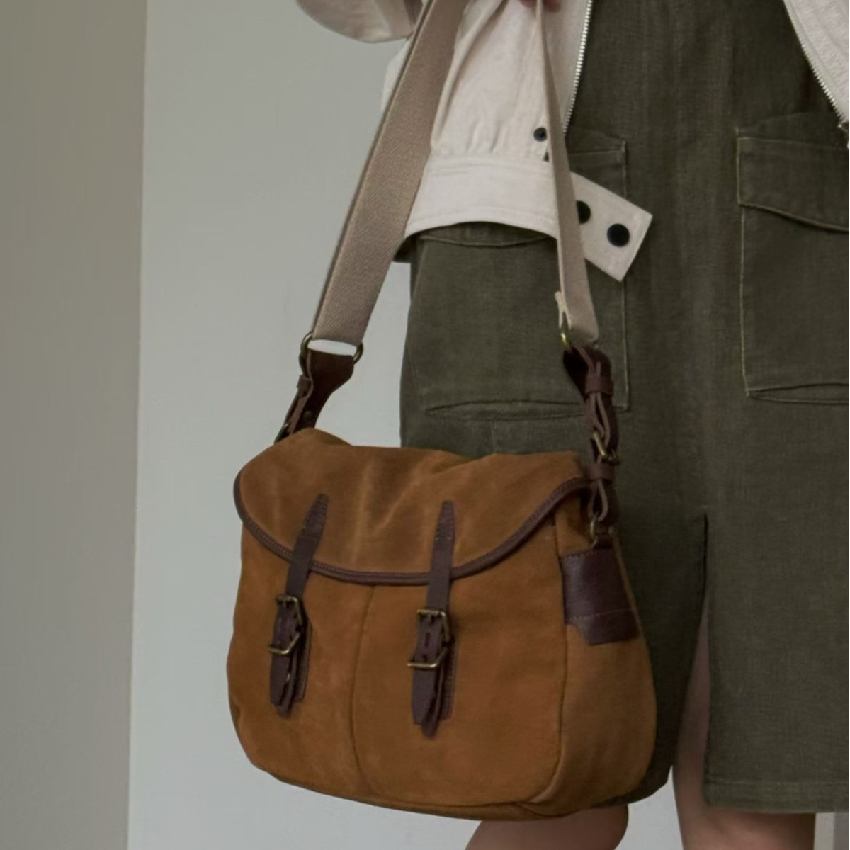 FIRMRANCH Fashion Autumn Winte - Vintage Fashion Style Female ulasan dan harga