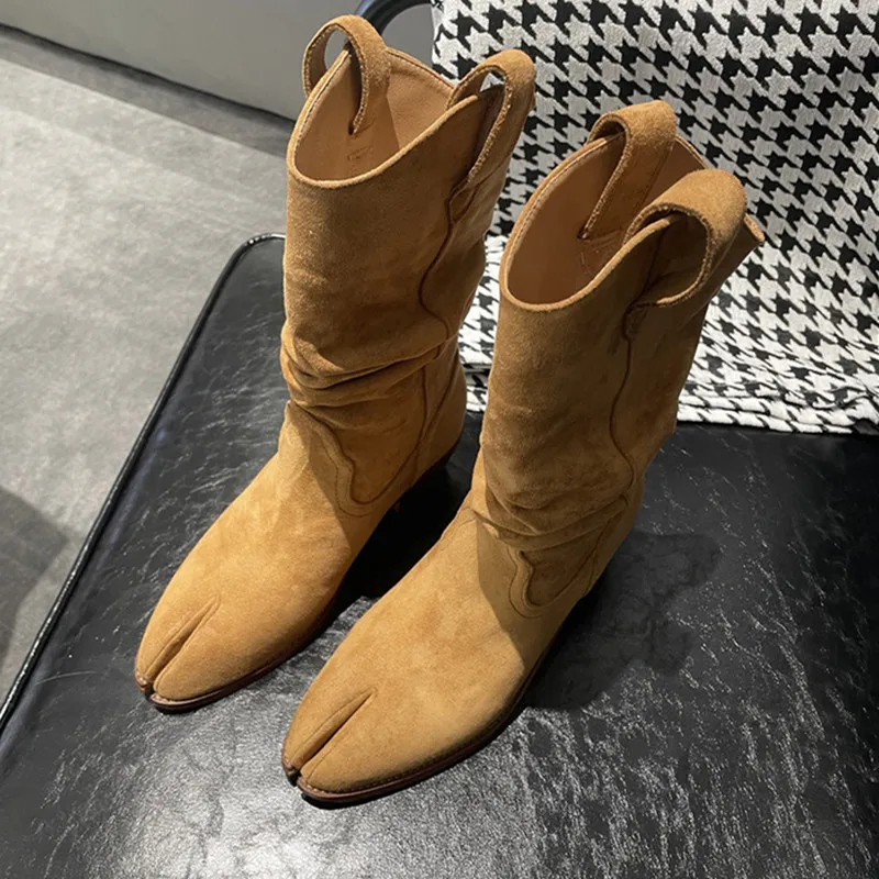 Fashion Vintage Boots Split To - Vintage And Modern Fashion ulasan dan harga