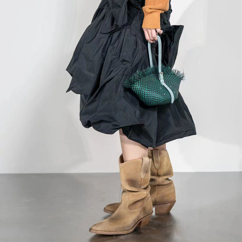 Fashion Vintage Boots Split To - Vintage And Modern Fashion ulasan dan harga