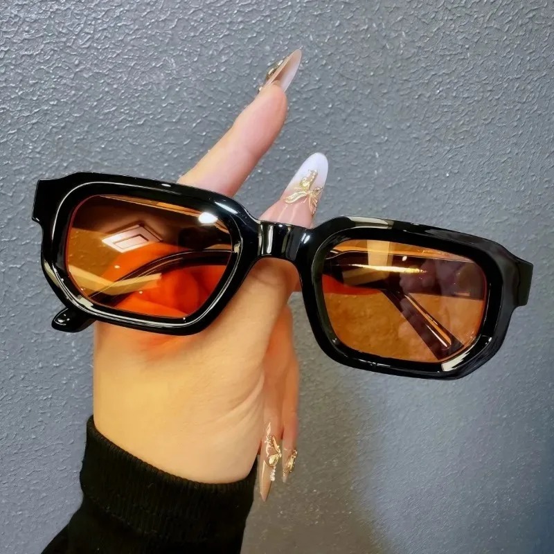 Fashion Square Vintage Sunglas - Vintage Fashion Designer ulasan dan harga