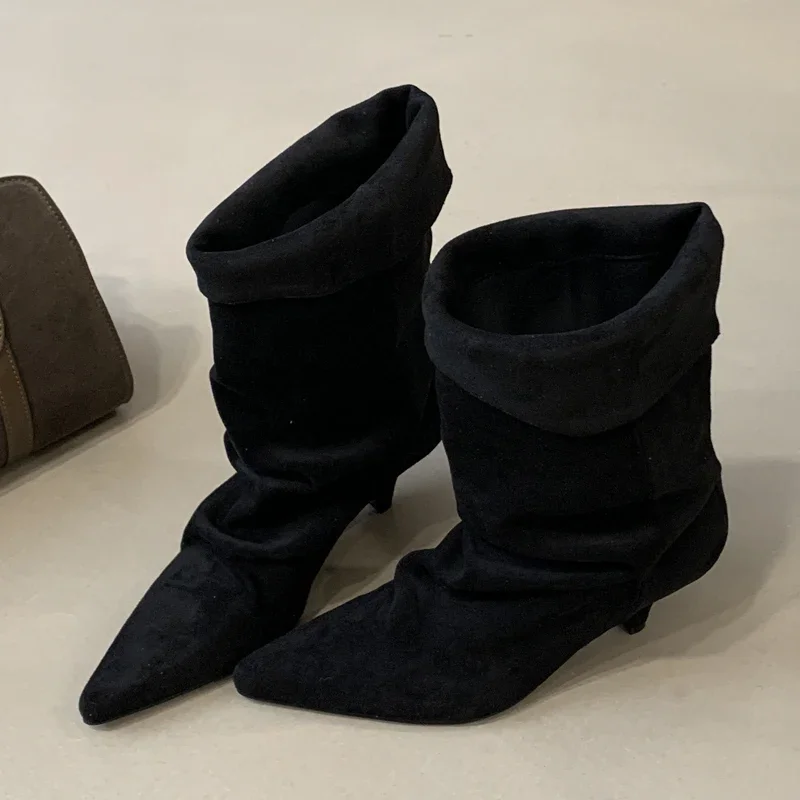 Aneikeh Winter Pointed Toe Thi - Vintage And Modern Fashion ulasan dan harga
