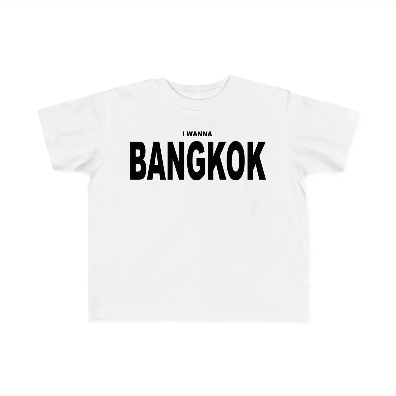 I Wanna Bangkok Baby T Shirt v - Vintage Fashion Bangkok ulasan dan harga
