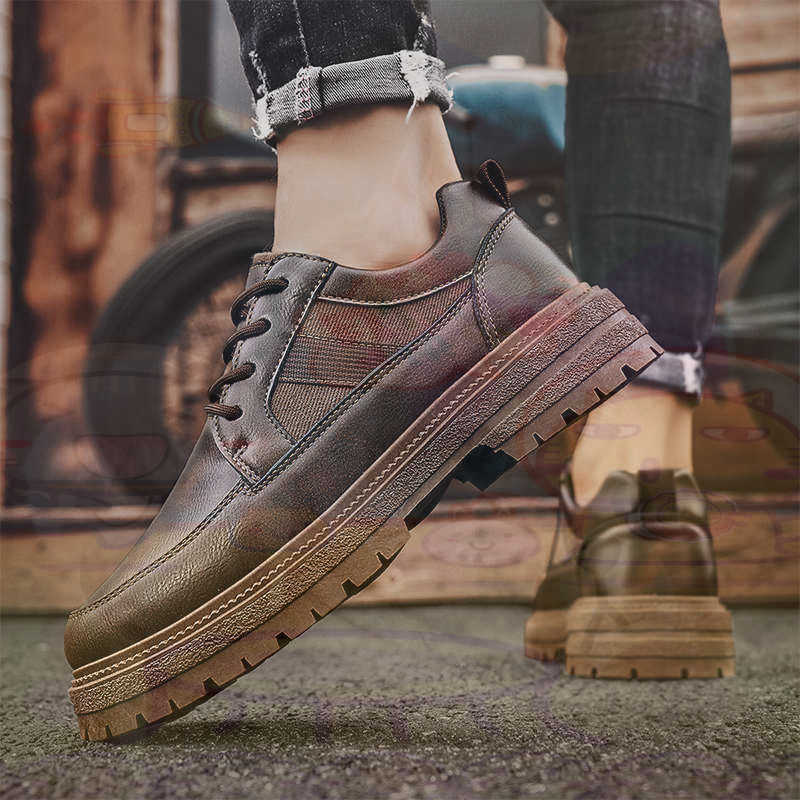 Dark Natural Leather Fashion T - Vintage Fashion Brand Names ulasan dan harga