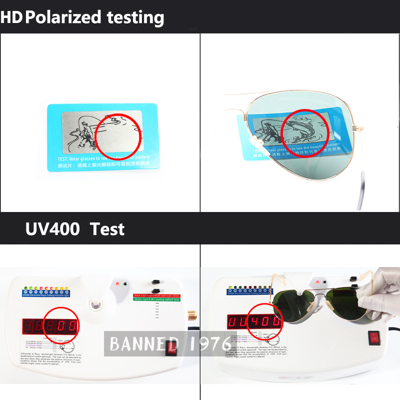 Polarized Aviation Sunglasses  - Vintage Fashion Brand Names ulasan dan harga