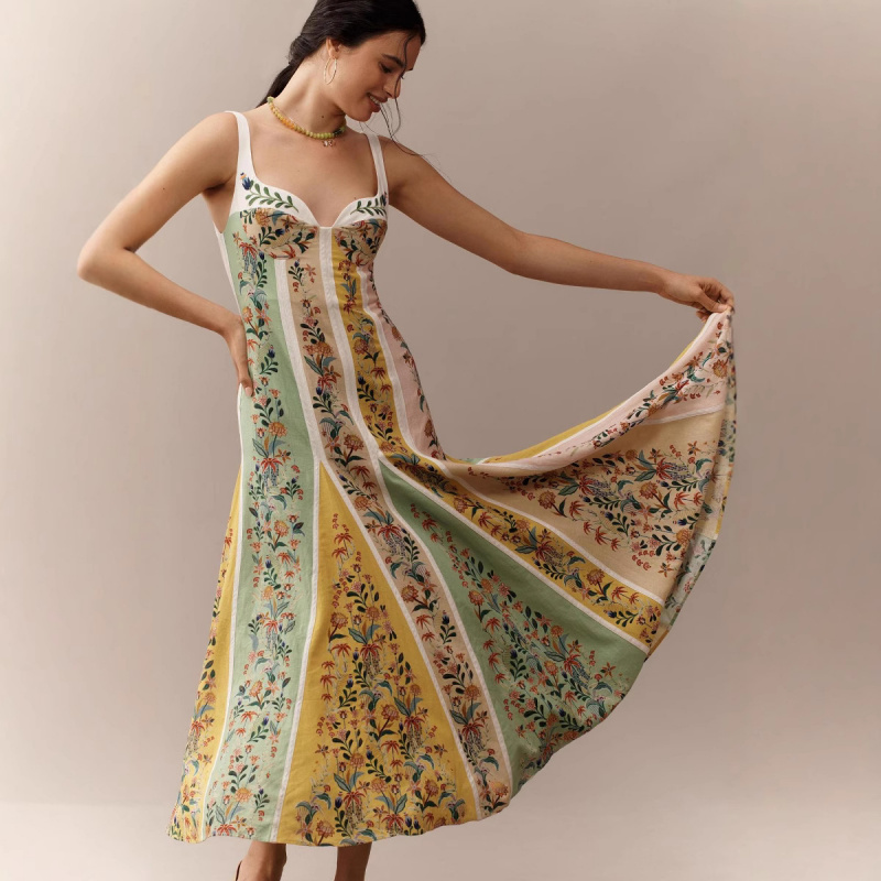 Fashion Elegant Women Sleevele - V Vintage Fashion ulasan dan harga