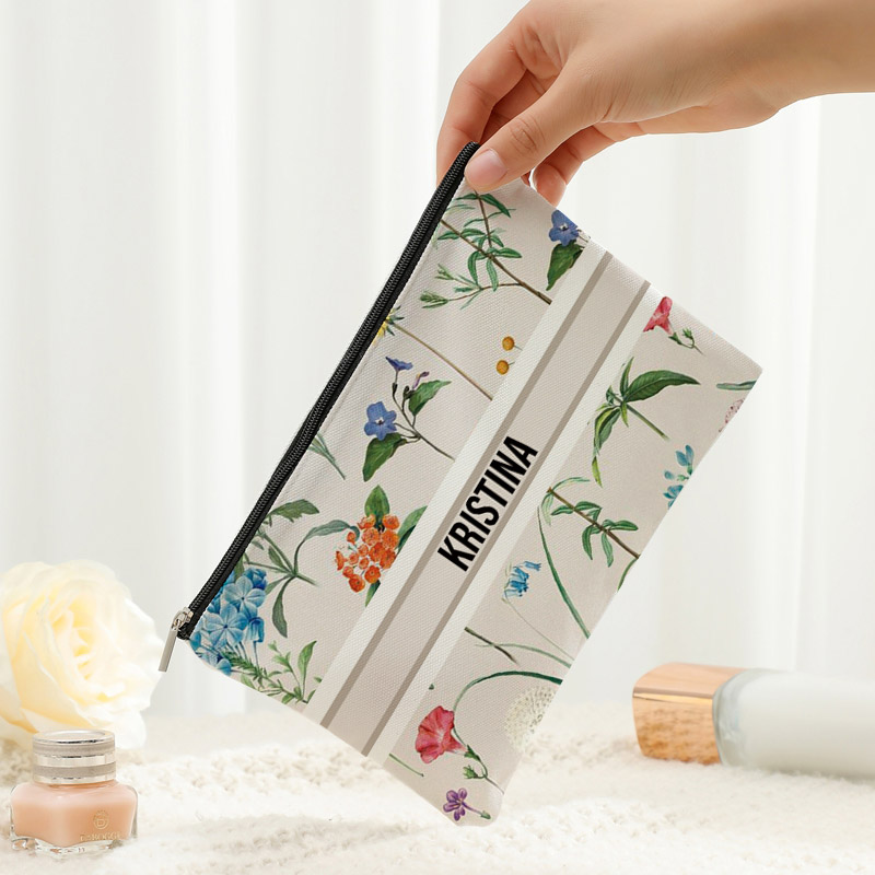 Custom Name Vintage Makeup Bag - Vintage Fashion Brand Names ulasan dan harga