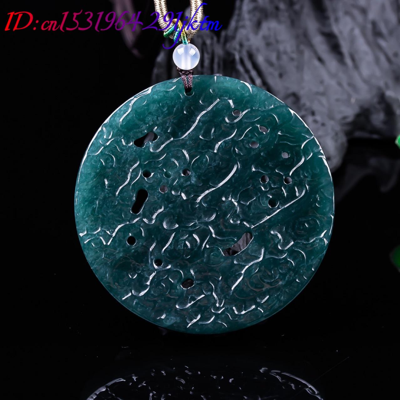 Burmese Jadeite Dragon Pendant - Vintage Women Fashion ulasan dan harga