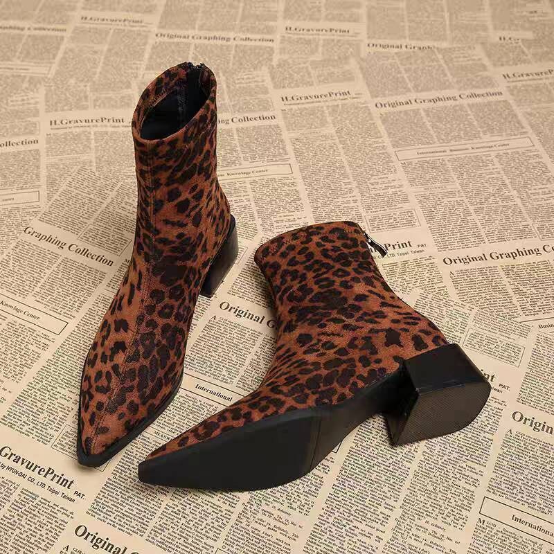 New Low Heel Women Mordern Ank - Vintage Fashion Style ulasan dan harga