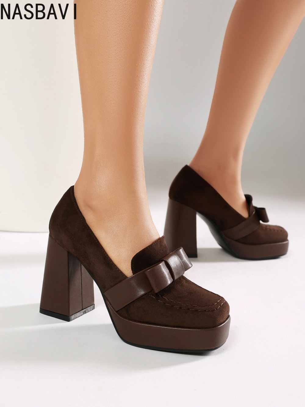 New Spring/summer Square Toe V - Vintage Fashion Women Dresses ulasan dan harga