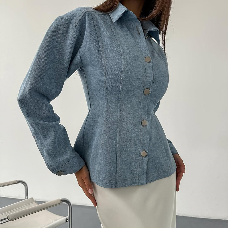 KT Vintage Waist Cinching Deni - Vintage Women Fashion ulasan dan harga