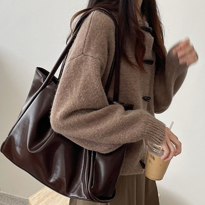 2026 Women New Vintage Shoulde - Vintage Fashion Style Female ulasan dan harga