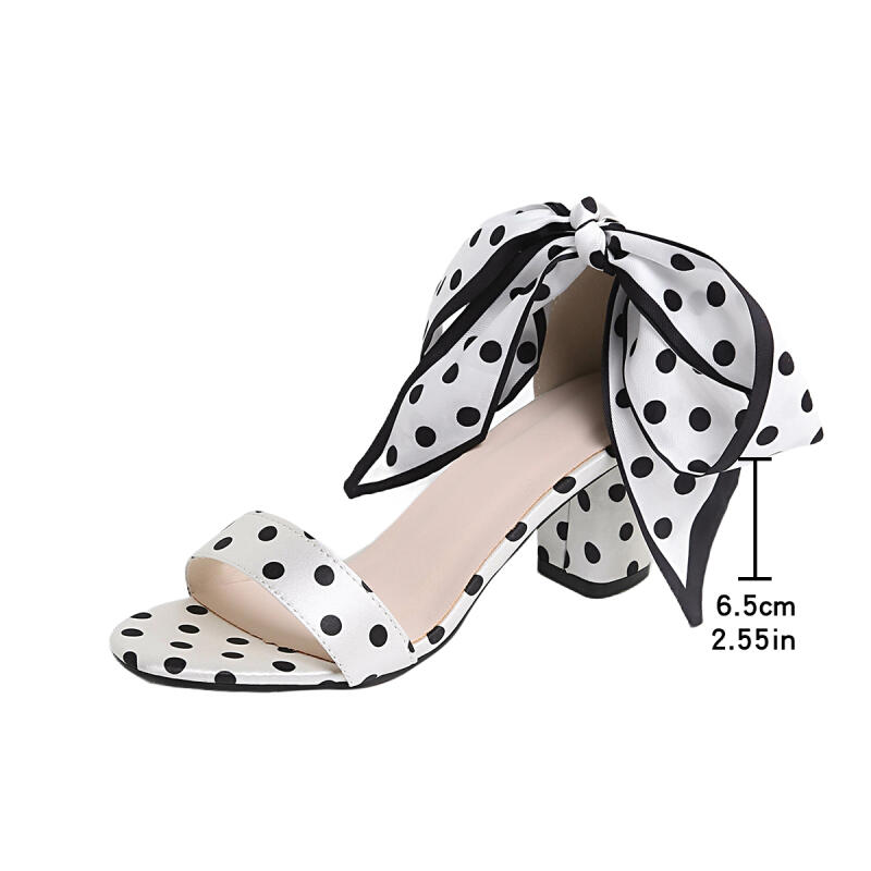 Vintage Black White Polka Dots - Vintage Fashion Women Dresses ulasan dan harga
