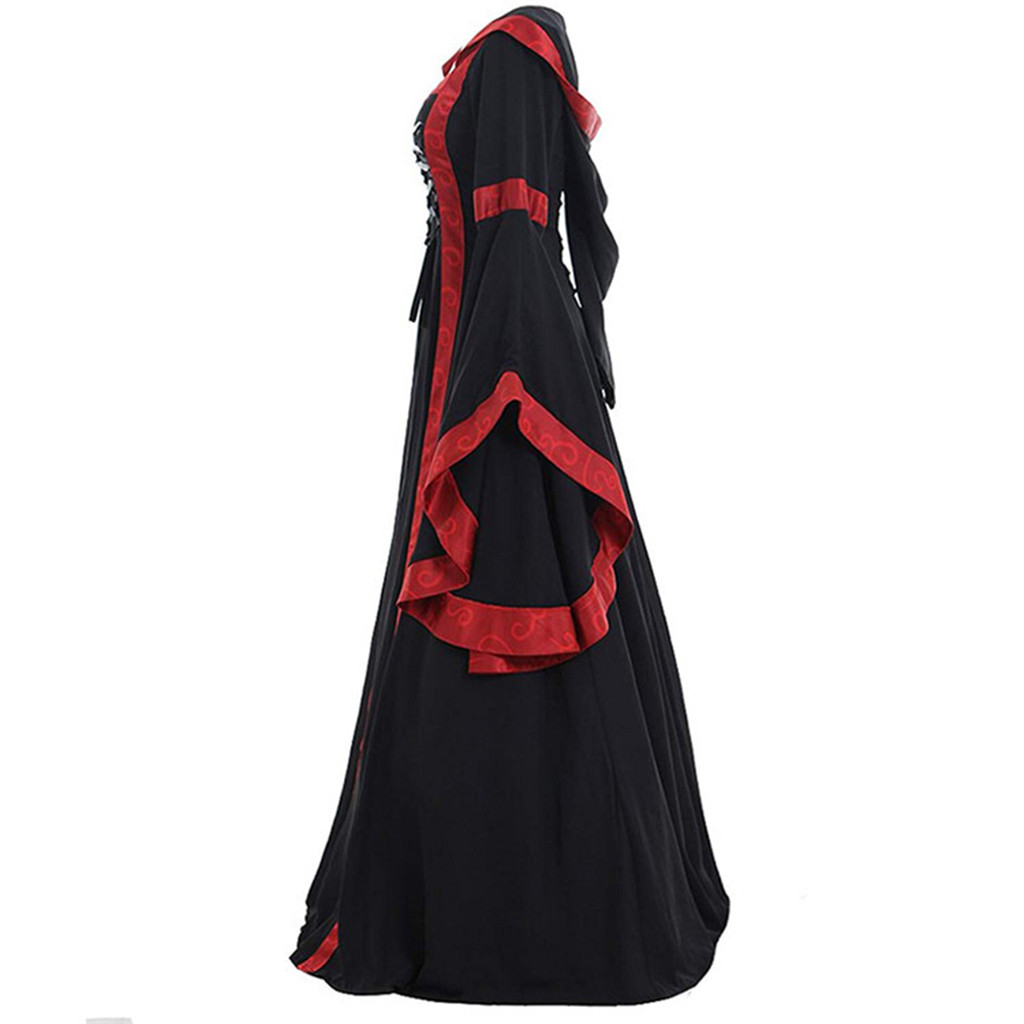 Women's Halloween Dressing Fas - Vintage Fashion Women Dresses ulasan dan harga