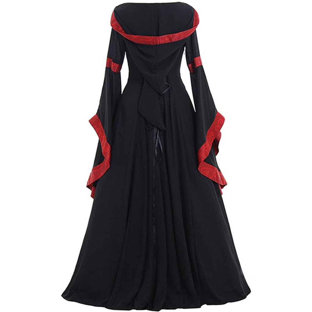 Women's Halloween Dressing Fas - Vintage Fashion Women Dresses ulasan dan harga