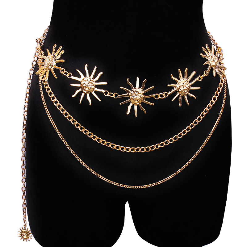 Chunky Multilayer Punk Gothic  - Vintage Fashion Guild ulasan dan harga