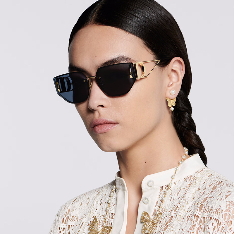 Women's Sunglasses Metal Hollo - Vintage Fashion Brand Names ulasan dan harga