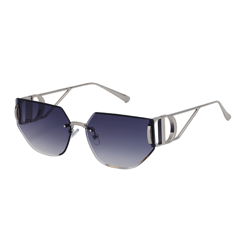 Women's Sunglasses Metal Hollo - Vintage Fashion Brand Names ulasan dan harga