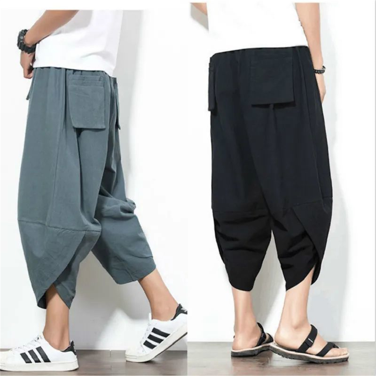 4XL Baggy Harem Pants Men 2026 - Retro Track Pant ulasan dan harga