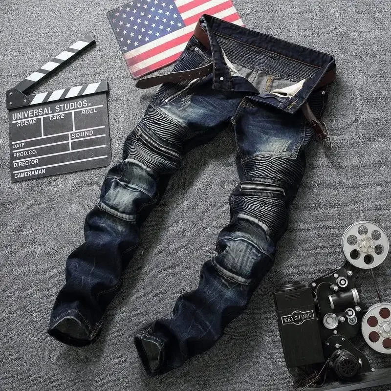 Punk Street Style Ripped Skinn - Retro Track Pant ulasan dan harga