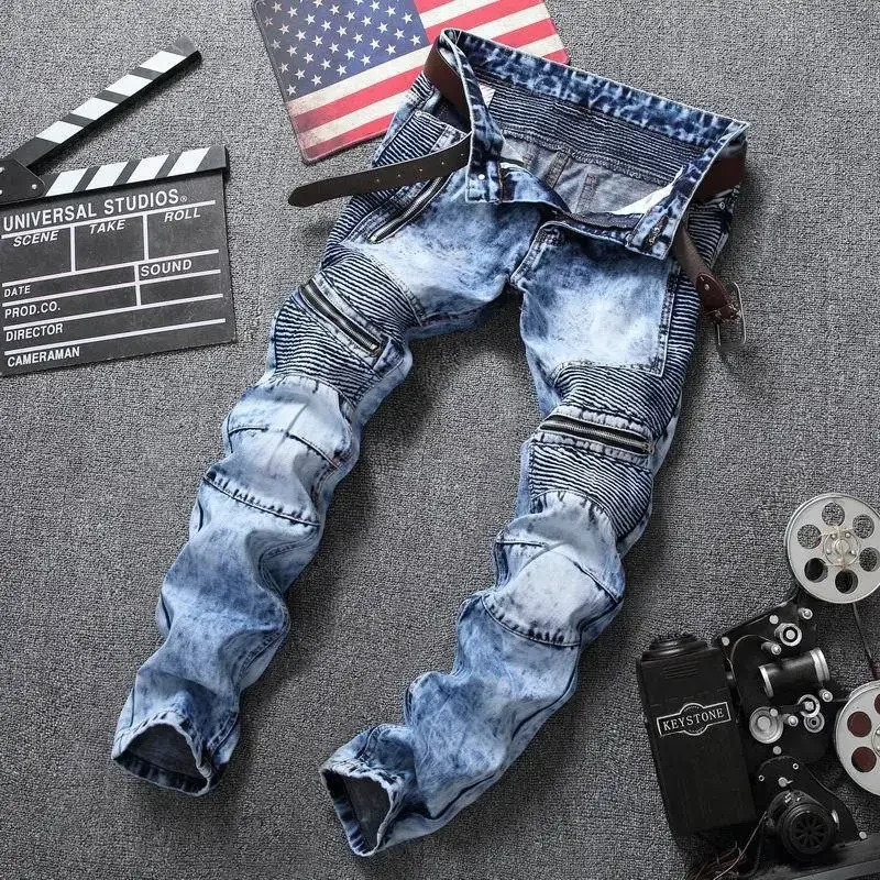 Punk Street Style Ripped Skinn - Retro Track Pant ulasan dan harga