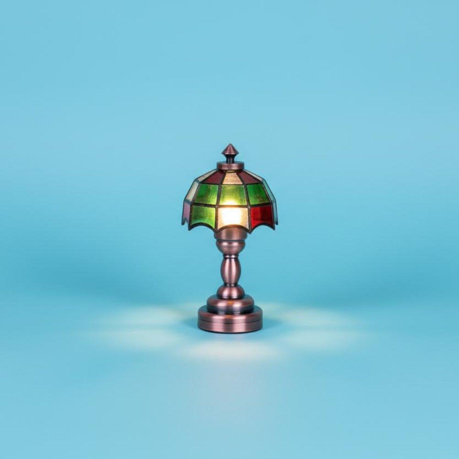 Miniature Lamp Vintage Alloy G - Fashion Y Vintage ulasan dan harga