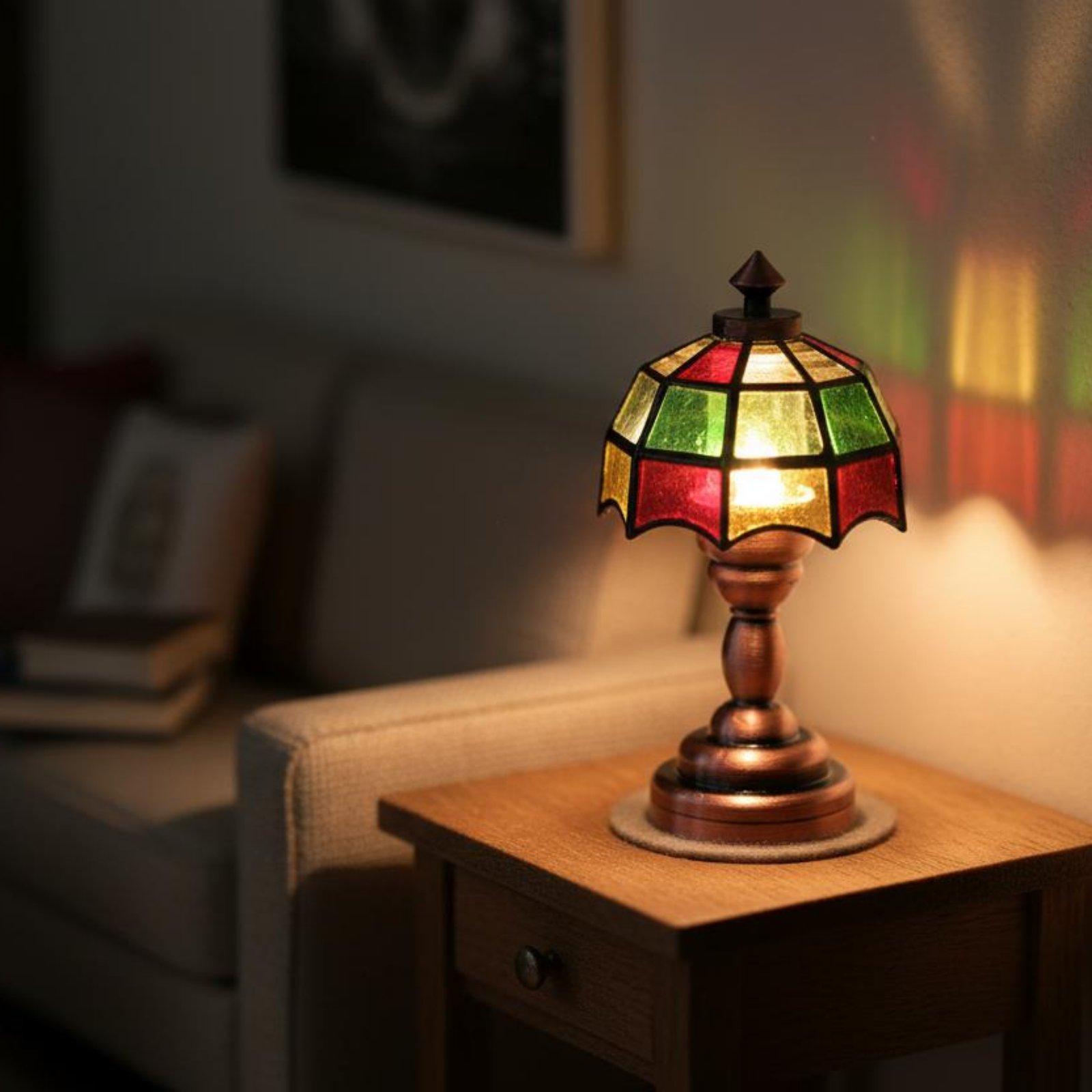 Miniature Lamp Vintage Alloy G - Fashion Y Vintage ulasan dan harga